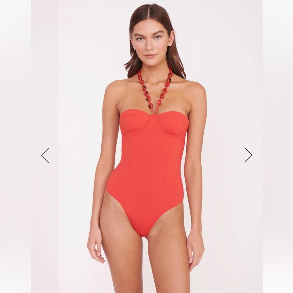 STAUD ONE PIECE BATHING SUIT SIZE SMALL